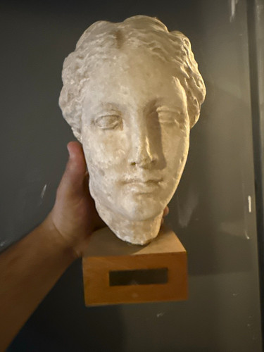 Steinbüste frauenkopf gesicht - steinbüste, frauenkopf/gesicht