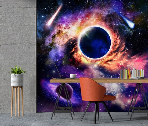 Blau planet c7838 tapete - blau,