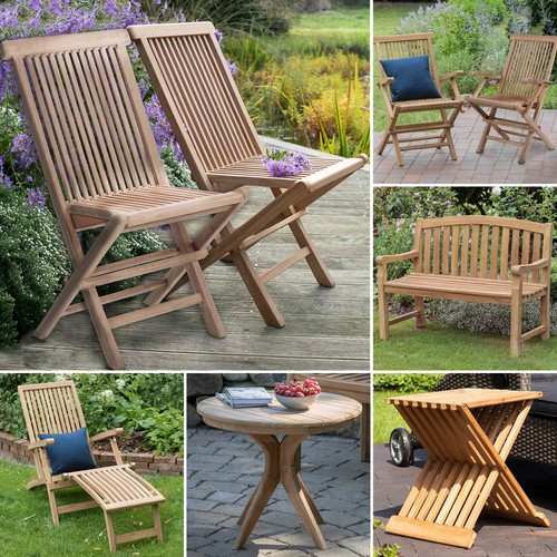 Brast teak gartenmöbel set - teak,