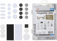 Filzgleiter Satz selbstklebend 272-tlg. Möbel Parkett Stuhl Stühle Bett Eckig