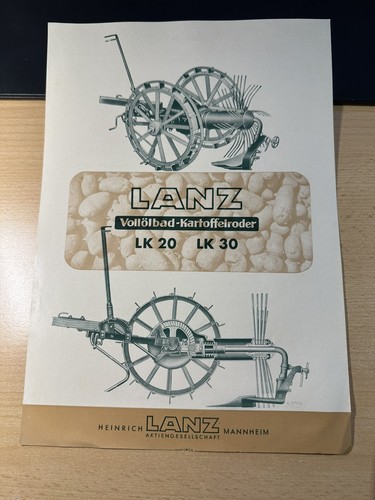 Lanz vollölbad kartoffelroder - lanz,