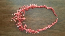 Korallenkette  Vintage 50 cm