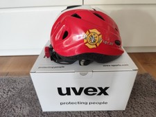 Contec XS Leichter Fahrradhelm Kinder Individuelle Größenanpassung LED Feuerwehr