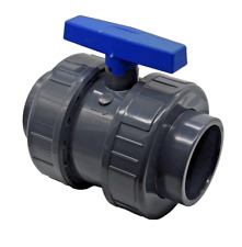 PVC Kugelhahn Absperrhahn Absperrventil 2 x Klebemuffe DN 100 / 110 mm / PN 10