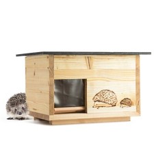XXX Premium Igelhaus 2 mal lasiert (IG4) Igelhotel Igelfutterhaus Neu Igelhäuser