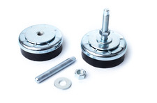 Maschinenfuss, Maschinenschuh, Gewinde M12-M16-M20-Stellfüsse, ABM Serie 1 Stück