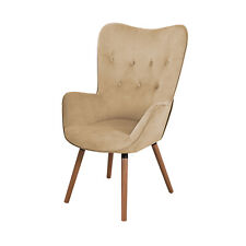 B-Ware SVITA CLEO Ohrensessel Relaxsessel Fernsehsessel Sessel Stoffbezug Beige