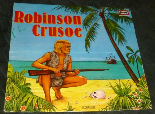 Hörspiel robinson crusoe - lp-,