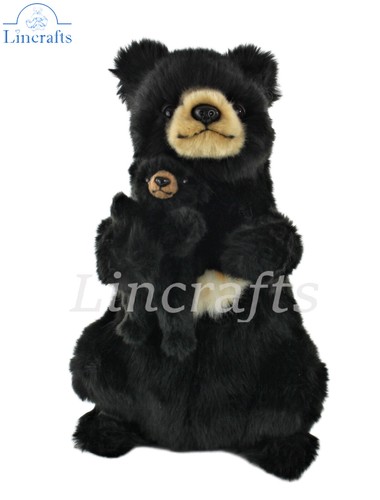 Hansa schwarzbär mama und - schwarzbär,