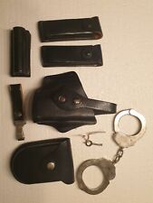 Pistolenholster AKAH für P225 P6, 2 Magazintaschen, Handschellen + Tasche, ...