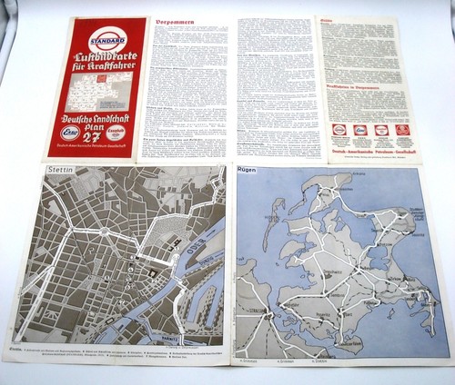 Standard esso luftbildkarte - standard,