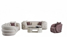 Luxus Sofa Set 2x Sofas 3
