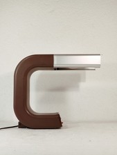 Tischlampe Uhrenlampe 70er