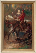 Georg von Urlaub, Falkenjagd