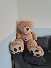 XXL Teddybär, 1,60m + Kleiner Teddy