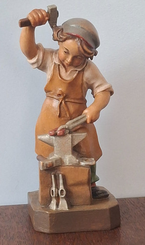 Kleine holzfigur geschnitzt - kleine,