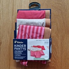 NEU OVP 3er Set Tchibo Kinder Pantys, Größe 122/128
