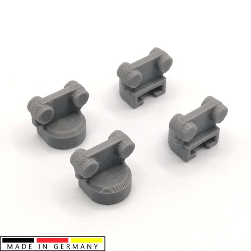 Ersatz gleiter rolle - 4x,