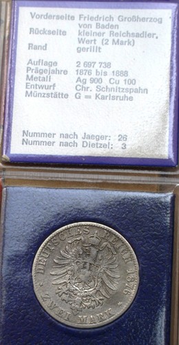 Deutsches reich fr v - rm, fr.