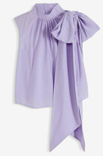 Blusentop mit Schleife Gr. 40