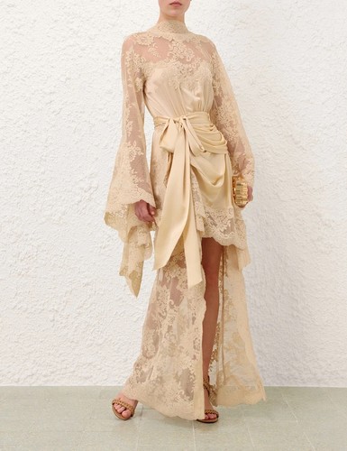 Zimmermann luna satin - luna, drape