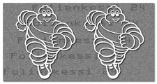 2x MICHELIN Mann Männchen Decal Aufkleber Truck Trucker Brummi 38 Farben M002