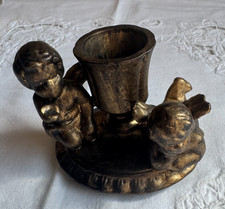 Kerzenhalter mit zwei Engel