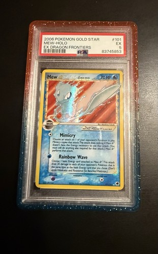 Pokémon gold star mew - star, holo