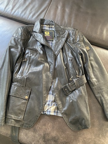 Belstaff lederblazer größe - belstaff,
