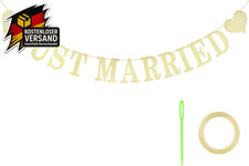 Hochzeitsdeko Girlande Banner