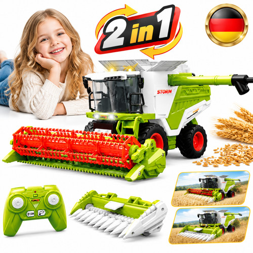 Traktor mähdrescher - rc-traktor,