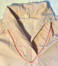 ALTES Vintage*Damen *Nachthemd -Baumwolle-Etikett NICHT LESBAR--GEPUNKTET-Gr.S