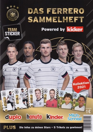 Ferrero teamsticker fußball - ferrero,
