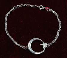 AY YILDIZ 925 Silber Armband 925 Echt Silber TURKIYE Türk Vatan OSMANLI Ayyildiz