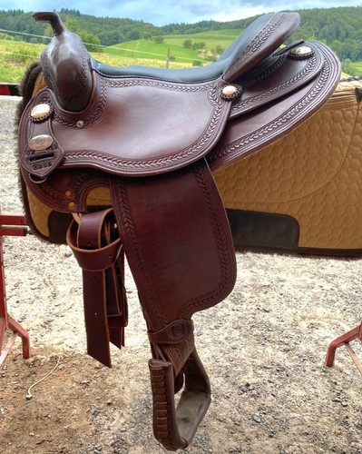 Westernsattel deuber - westernsattel, &