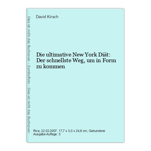 Die ultimative new - ultimative, diät