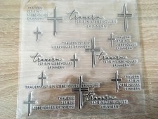 Silikon Stempel "trauern ist