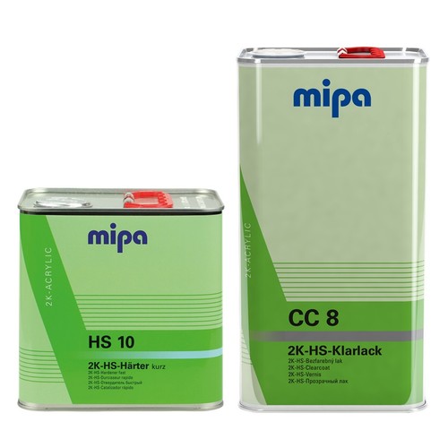 Klarlack glänzend cc8 mipa - klarlack, 2k