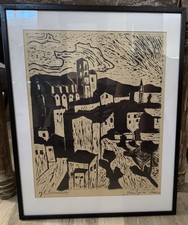 Vintage Akt Konvolut Bilder mit Rahmen - Radierung, Lithografie,