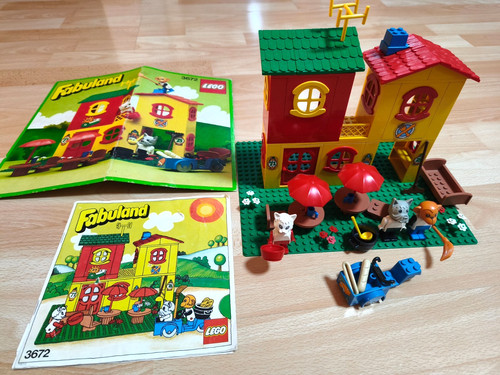 Lego fabuland 3672 motel - fabuland,