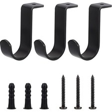 3 Stück Gardinenstangenhalter