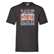 Im Alten Rom: Schneiderin | Beruf Schneiderei T-Shirt Schwarz