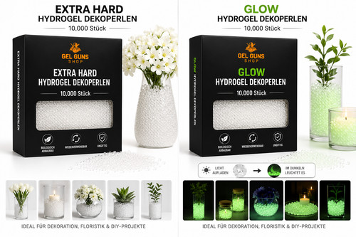 Hydrogel dekoperlen 10000 - hydrogel,