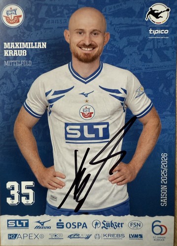 Autogrammkarte maximilian - autogrammkarte,