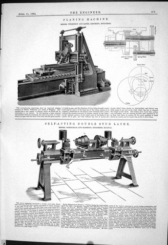 Alte hobelmaschine wilkinson - alte,