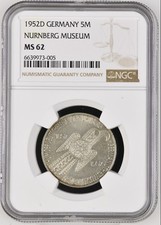 5 DM 1952 D NGC MS62