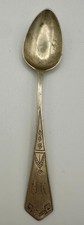Antiker 800er Silber Löffel A. Thies Monogramm JK um 1900