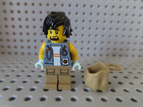 Lego figur dschungel - dschungel, forscher