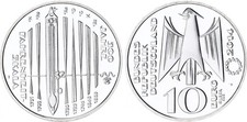 xxx BRD 10 Euro Silber 2014 J