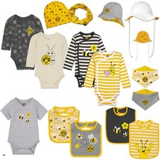 Borussia Dortmund Bienen Babybody Lätzchen Halstuch Sonnenhut Mütze Body BVB 09